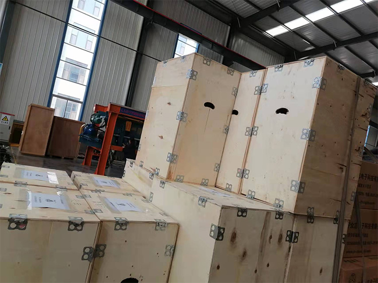 山東礦安機電一批氣動隔膜泵發(fā)往陜西榆林