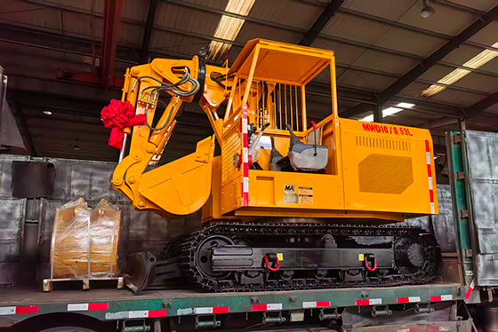 礦安機(jī)電煤礦液壓挖掘機(jī)成功交付中煤三建，助力能源建設(shè)高質(zhì)量發(fā)展